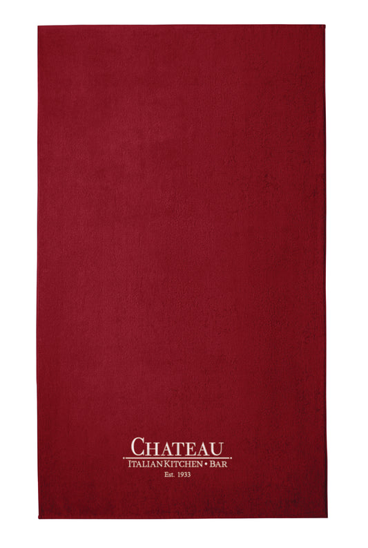 Chateau Italian Kitchen + Bar Beach Towel