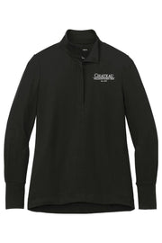 Chateau Italian Kitchen & Bar Embroidered Fairway Stretch 1/4-Zip - Women's