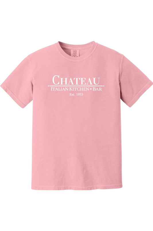 Chateau Italian Kitchen & Bar Large Logo Comfort Colors *Spring Colors* T-Shirt - Men