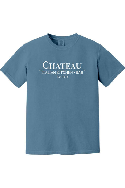Chateau Italian Kitchen & Bar Large Logo Comfort Colors *Spring Colors* T-Shirt - Men