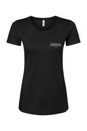 Chateau Italian Kitchen & Bar Small Logo Cotton Blend T-Shirt - Women's