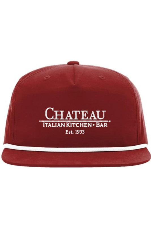 Chateau Italian Kitchen + Bar Snapback Rope Cap