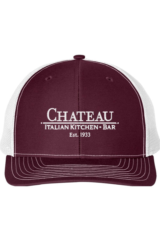 Chateau Italian Kitchen + Bar Snapback Trucker Cap
