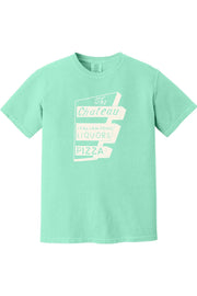Chateau Throwback Sign Comfort Colors *Spring Colors* T-Shirt - Unisex