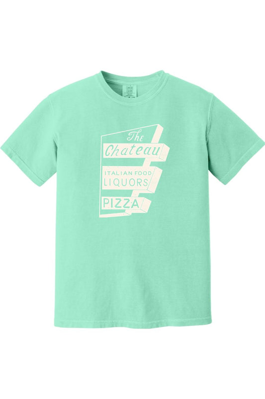 Chateau Throwback Sign Comfort Colors *Spring Colors* T-Shirt - Unisex