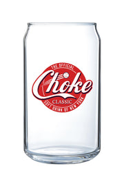 Choke Classic 16 oz. Can Glass