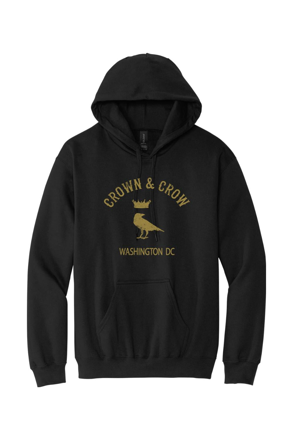 Crown & Crow Mens Hooded Sweatshirt