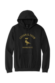 Crown & Crow Mens Hooded Sweatshirt