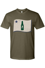 Drink Local Maine Graphic Mens Cotton Tee