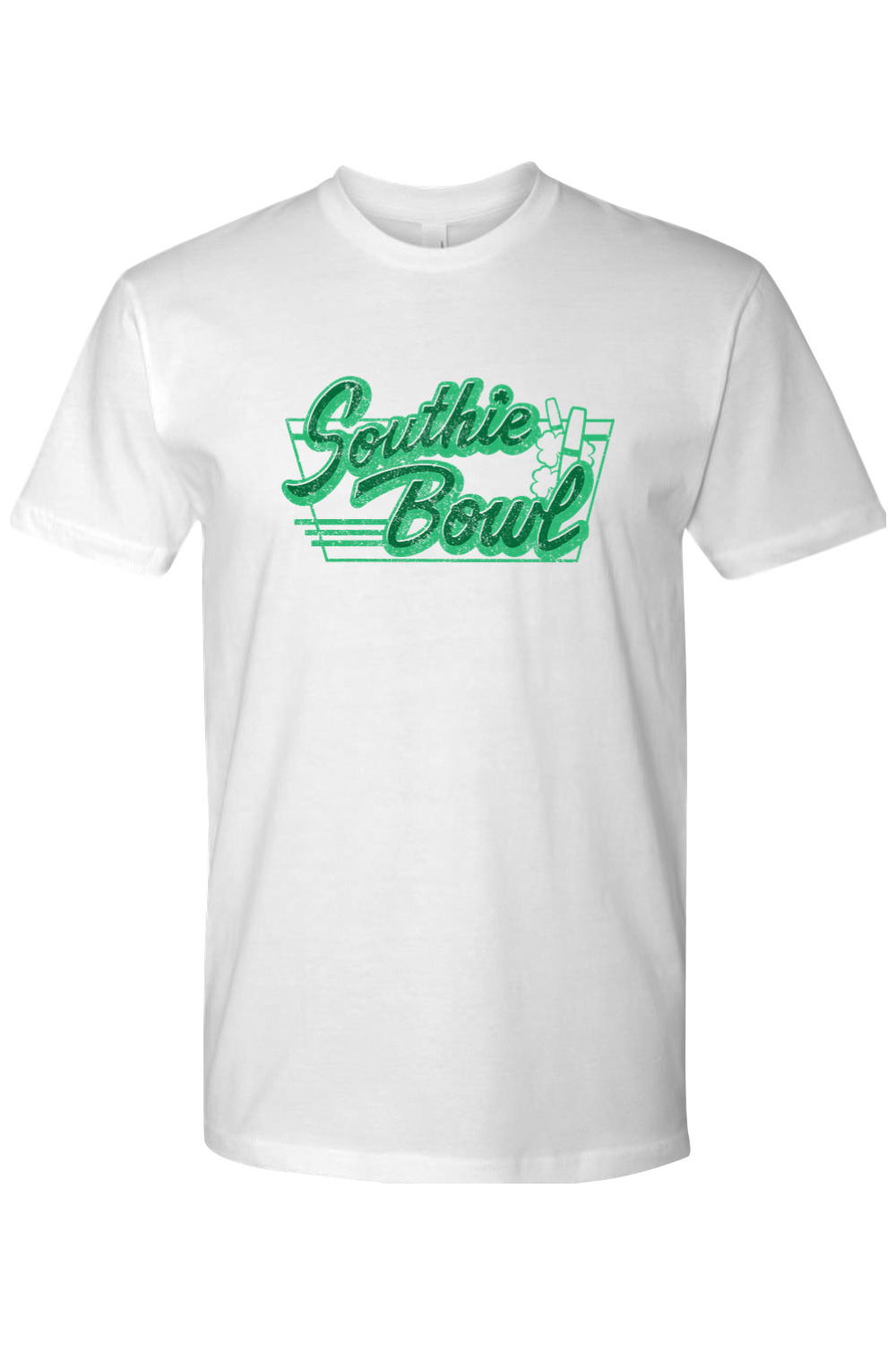 Southie Bowl Green Logo Unisex Tee