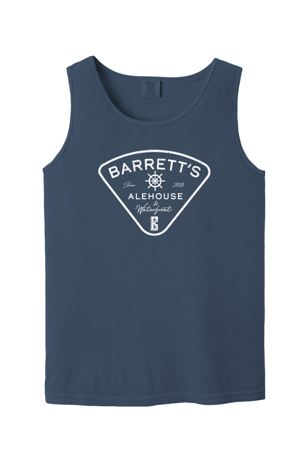 Barrett's Alehouse & Waterfront Comfort Colors Unisex Tank Top