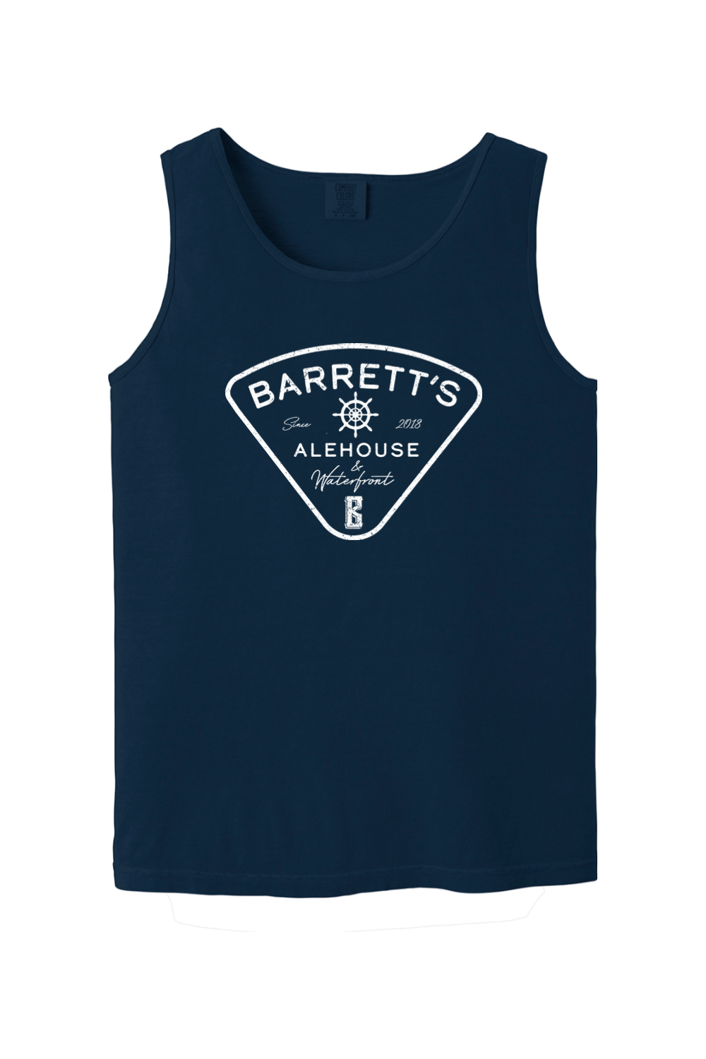 Barrett's Alehouse & Waterfront Comfort Colors Unisex Tank Top