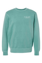 Cala's Grateful By The Sea Midweight Pigment-Dyed Crewneck Sweatshirt