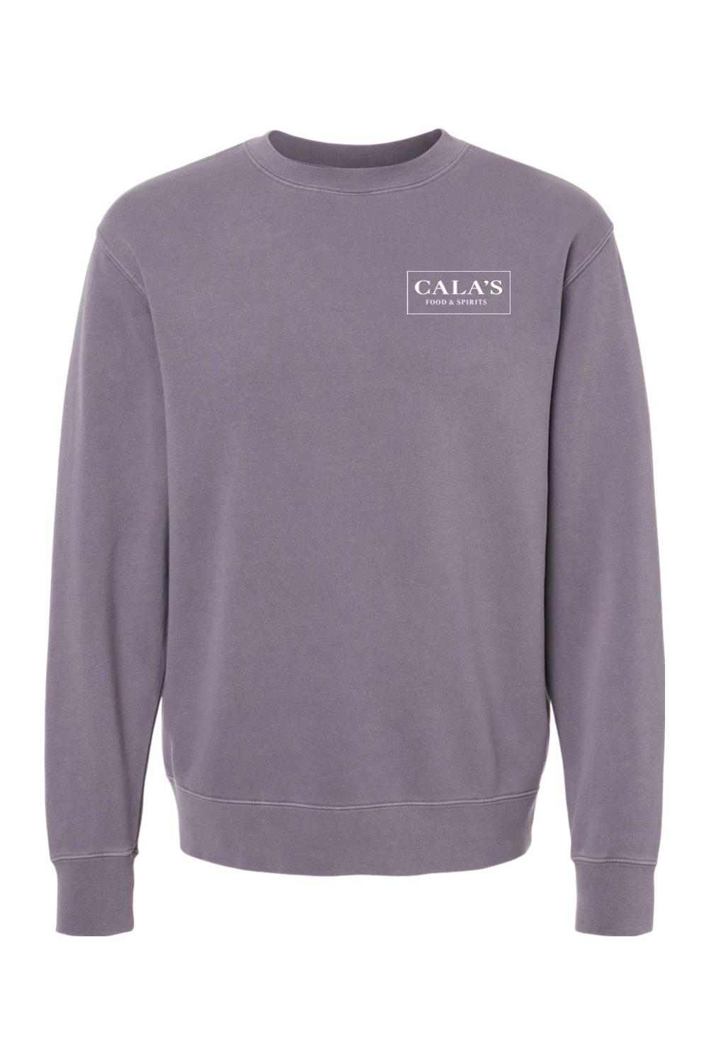 Cala's Grateful By The Sea Midweight Pigment-Dyed Crewneck Sweatshirt