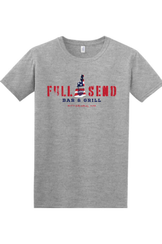 Full Send Red, White & Blue T-Shirt