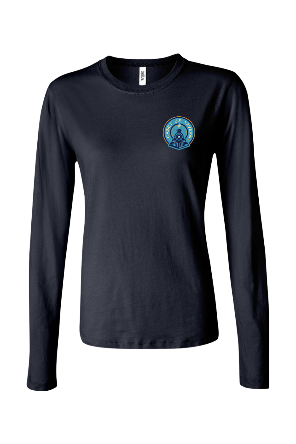 Staff Uniform - Casey J's Tavern Long Sleeve Cotton T-Shirt - Women's