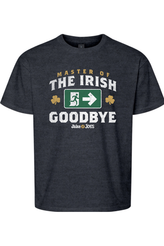 Jake n JOES Master of the Irish Goodbye Cotton Youth T-Shirt