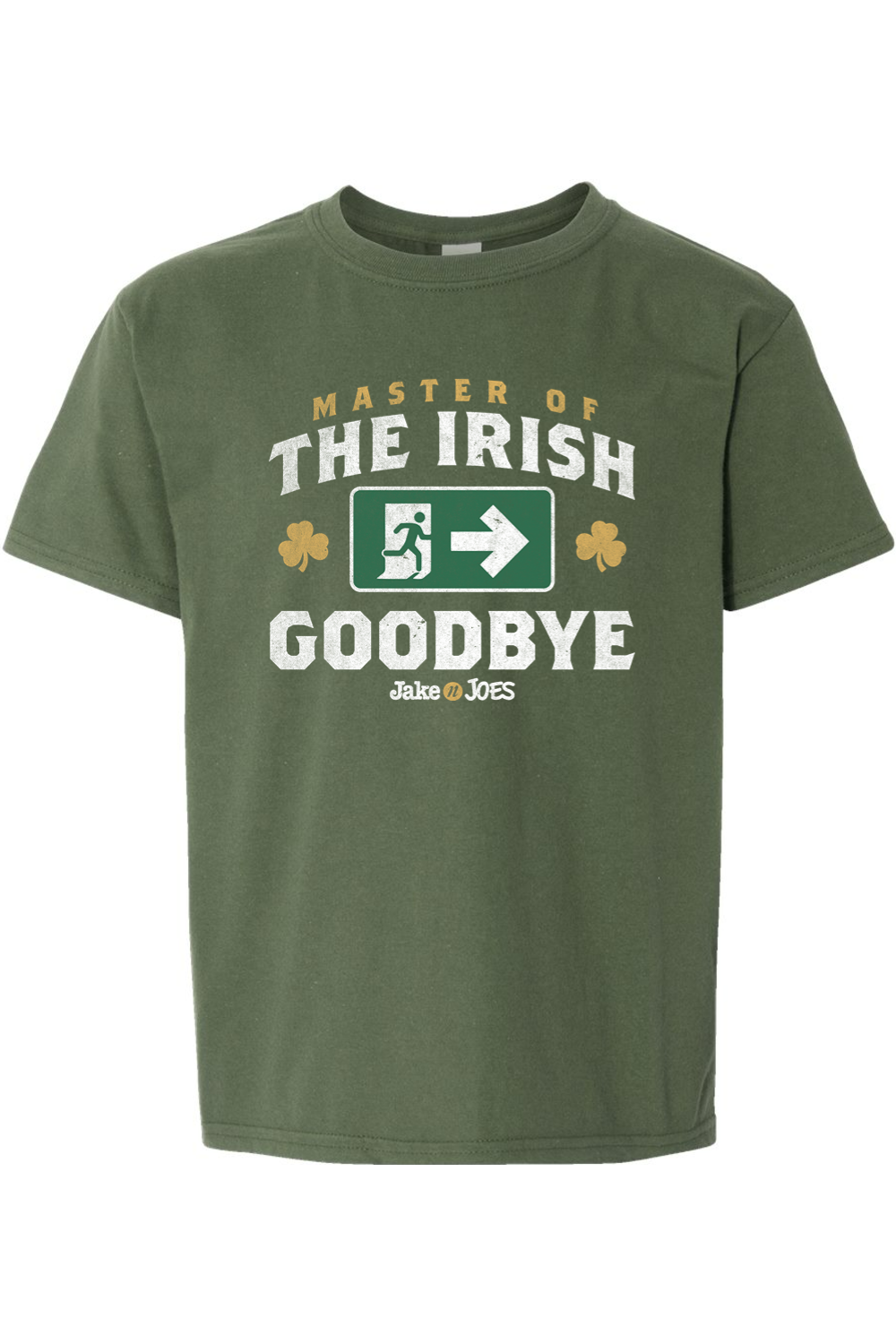 Jake n JOES Master of the Irish Goodbye Cotton Youth T-Shirt