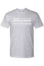 Staff Uniform - Minglewood White Logo Unisex Cotton T-Shirt