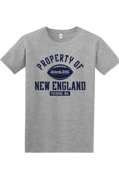 Jake n JOES Property of NE Cotton T-Shirt - Unisex