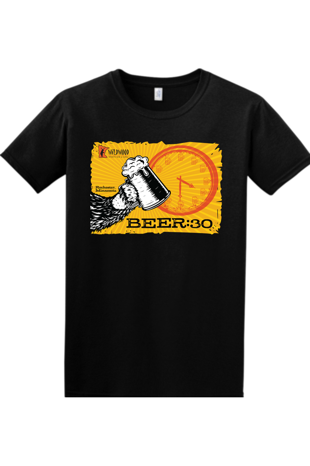 Wildwood Beer:30 Cotton T-shirt