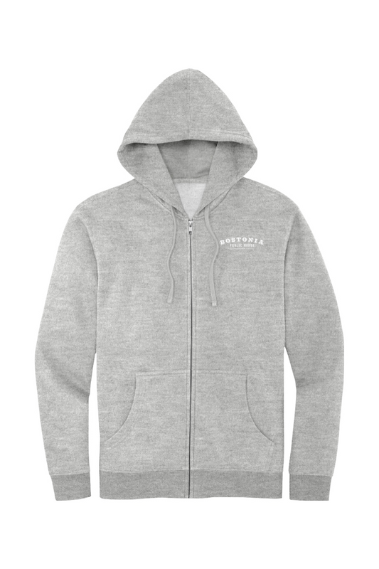 Bostonia Midweight Full-Zip Hoodie - Unisex