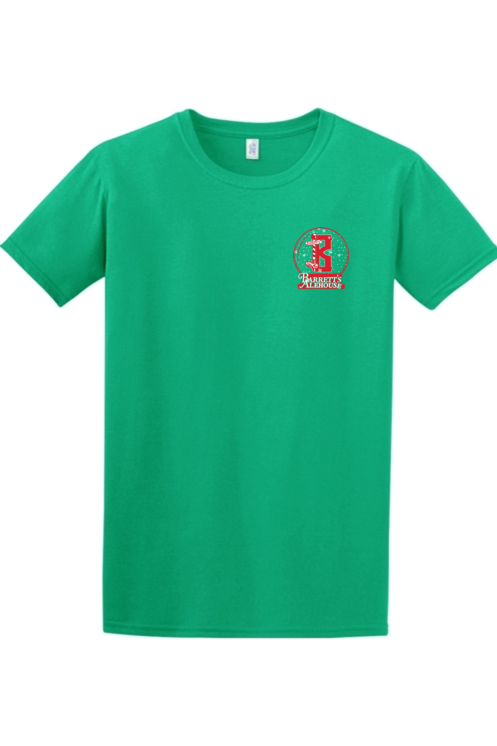 Barrett's Alehouse Santa Cotton T-Shirt - Unisex