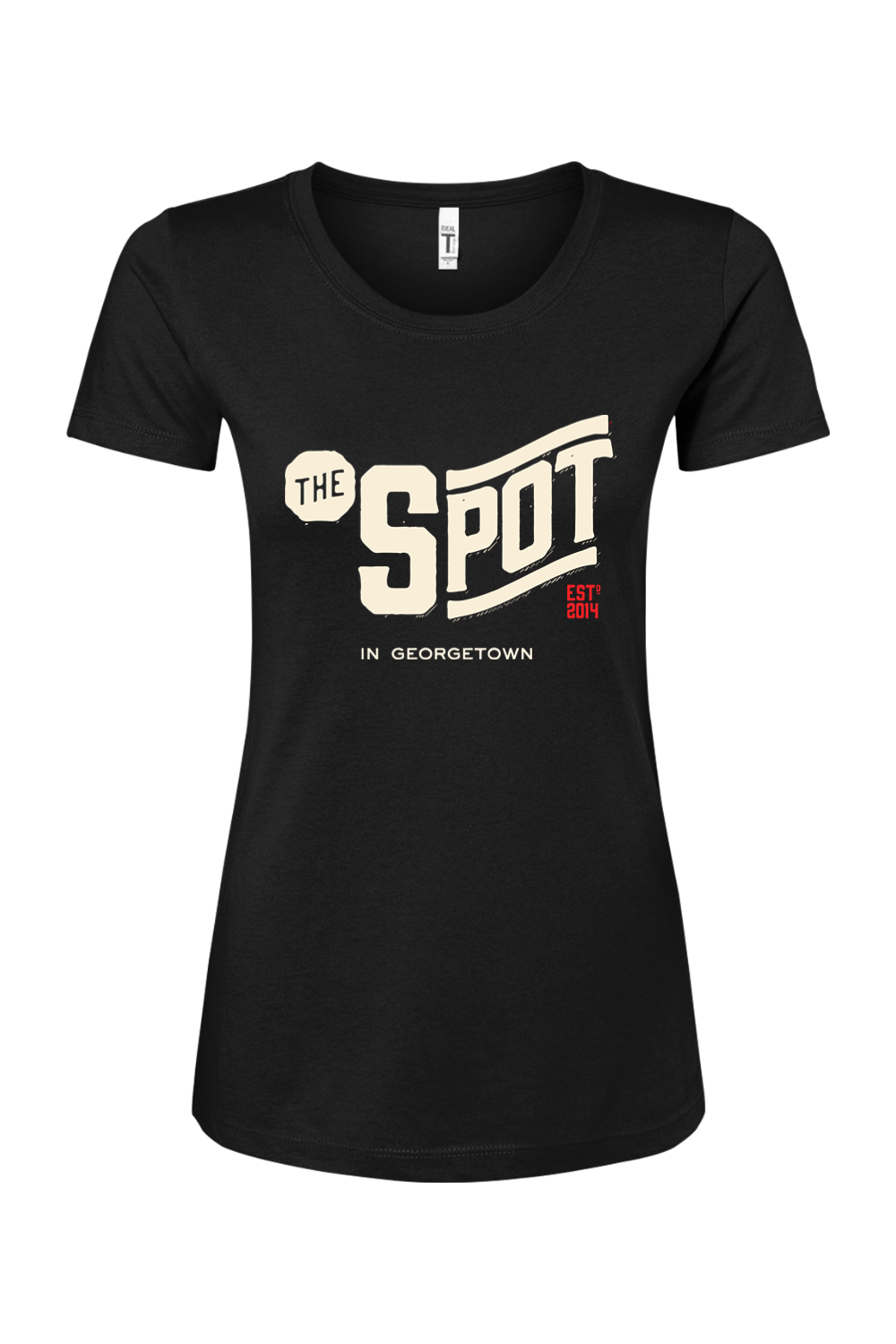 Staff Uniform - The Spot Georgetown Women's Cotton Blend T-Shirt