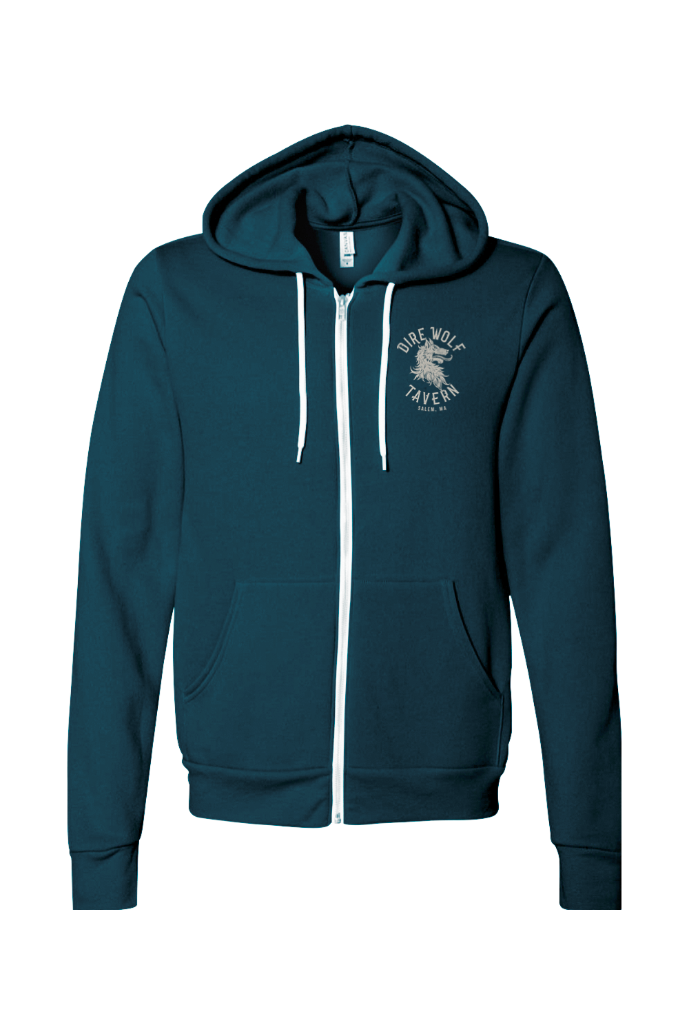 Dire Wolf Tavern Sponge Fleece Full-Zip Hoodie