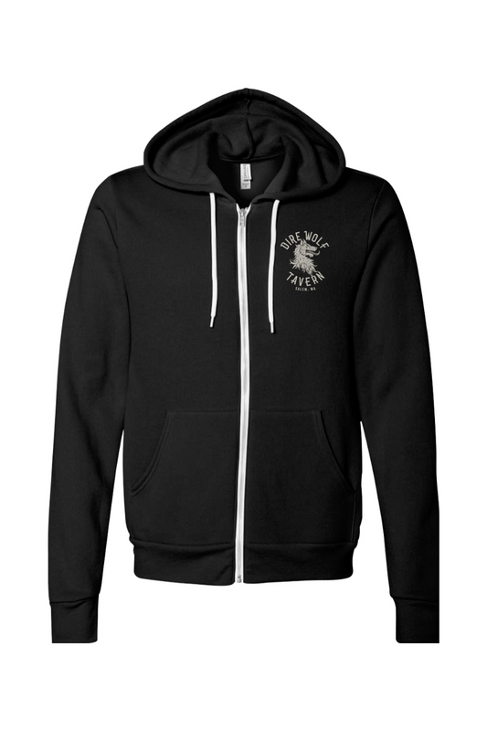 Dire Wolf Tavern Sponge Fleece Full-Zip Hoodie