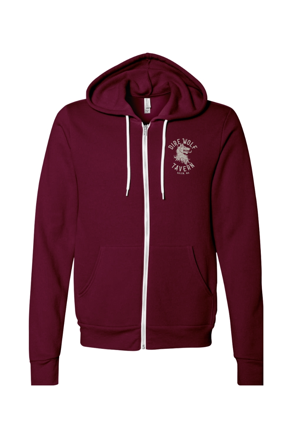 Dire Wolf Tavern Sponge Fleece Full-Zip Hoodie