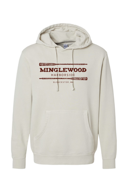 Minglewood Harborside Oars Midweight Pigment-Dyed Hooded Sweatshirt