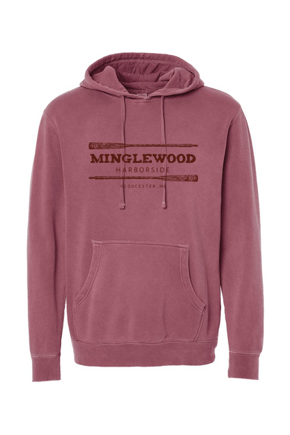 Minglewood Harborside Oars Midweight Pigment-Dyed Hooded Sweatshirt