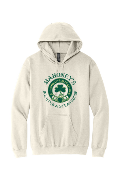 Mahoney's Irish Pub Green Logo Unisex Midweight Hoodie