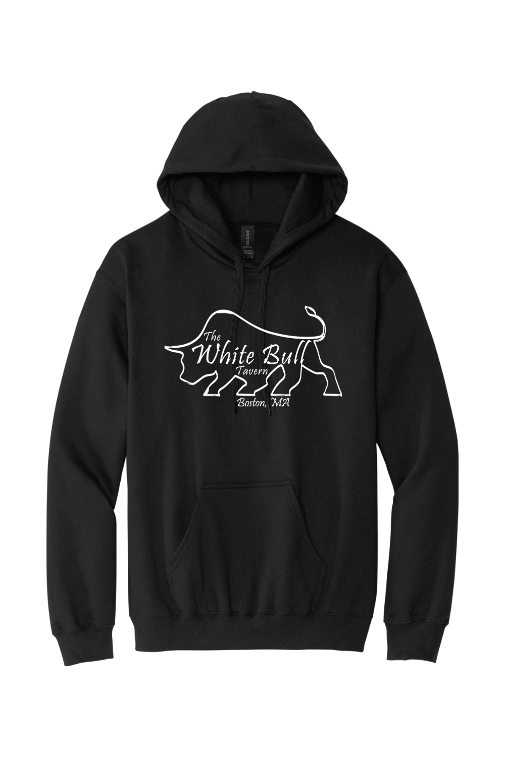 White Bull Tavern Hallow Logo Unisex Midweight Hoodie