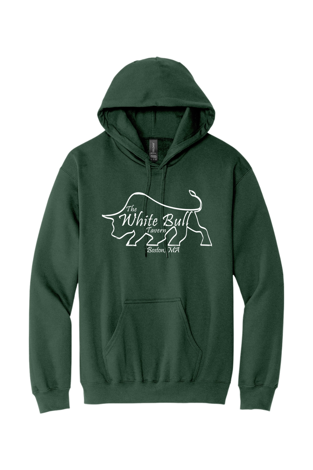 White Bull Tavern Hallow Logo Unisex Midweight Hoodie