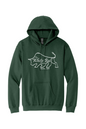 White Bull Tavern Hallow Logo Unisex Midweight Hoodie