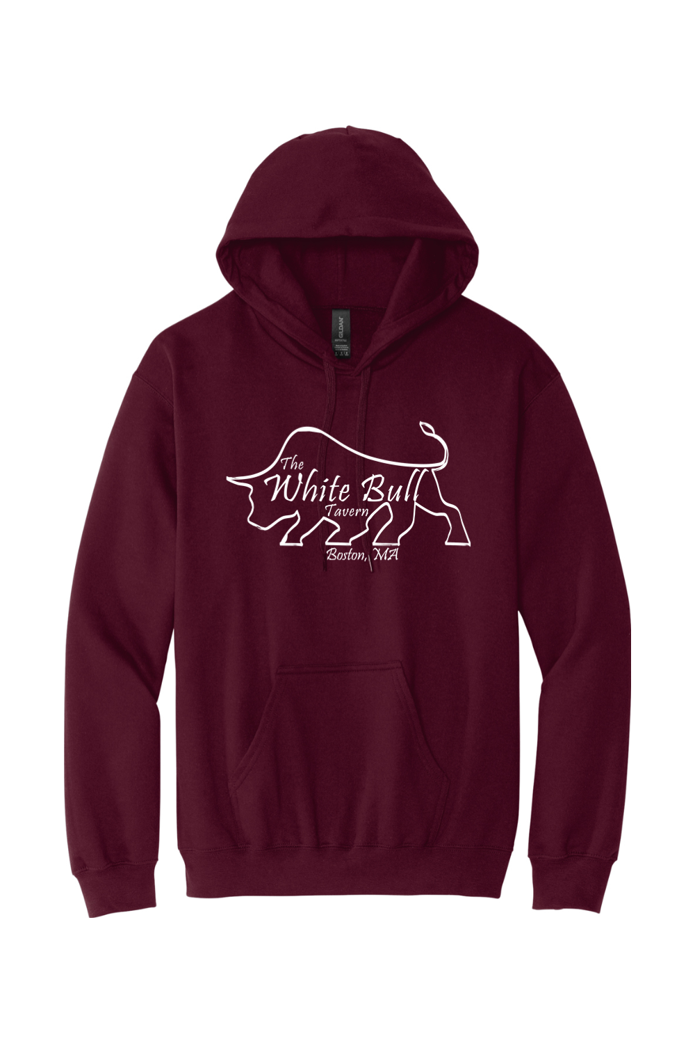 White Bull Tavern Hallow Logo Unisex Midweight Hoodie