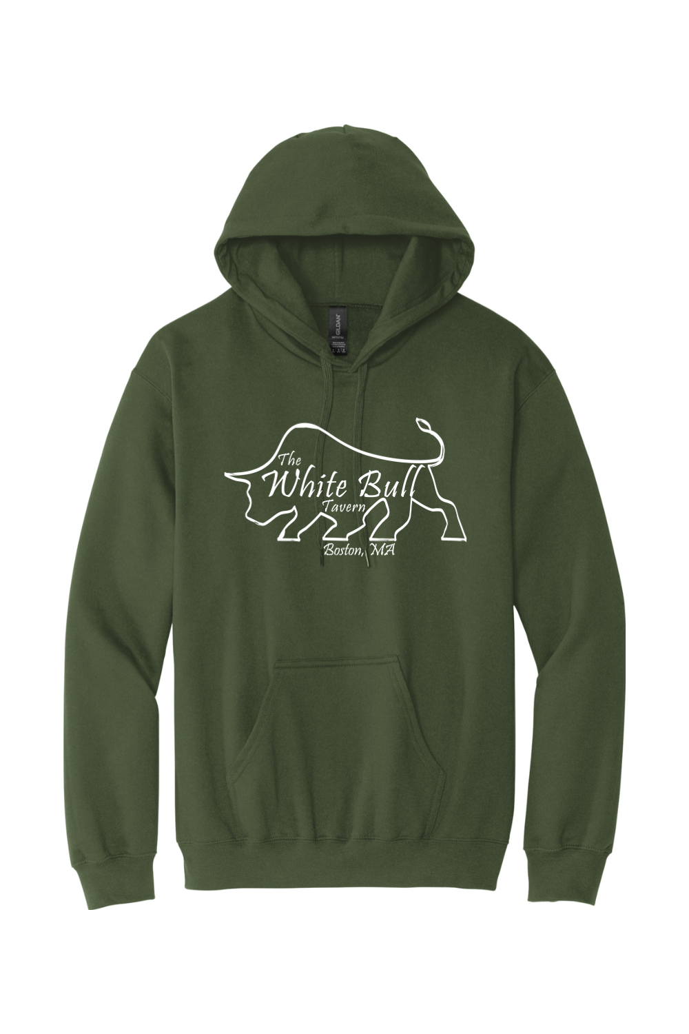 White Bull Tavern Hallow Logo Unisex Midweight Hoodie