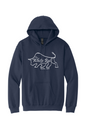 White Bull Tavern Hallow Logo Unisex Midweight Hoodie