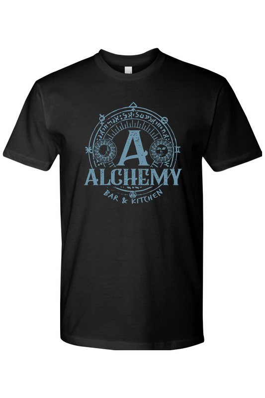 Staff Uniform - Alchemy Blue Logo Unisex Cotton T-Shirt