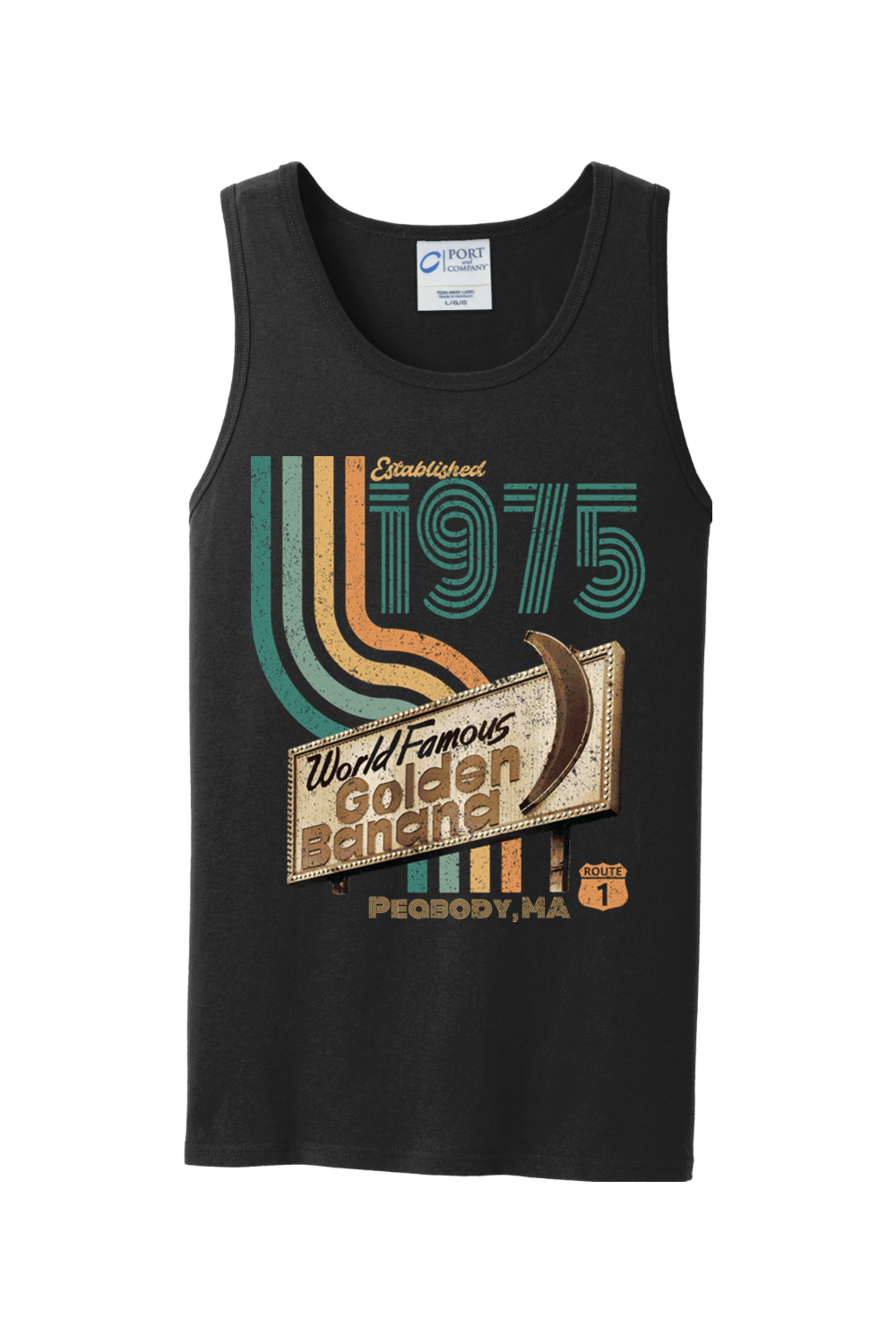 Vintage Golden Banana Tank Top