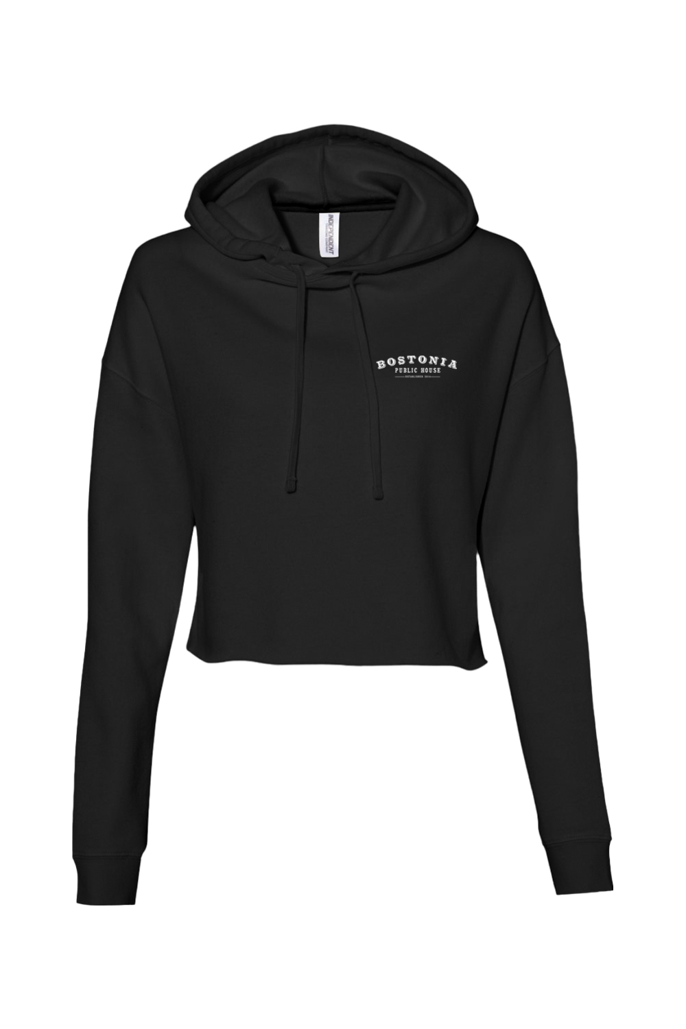 Bostonia Women’s Cropped Hooded Sweatshirt