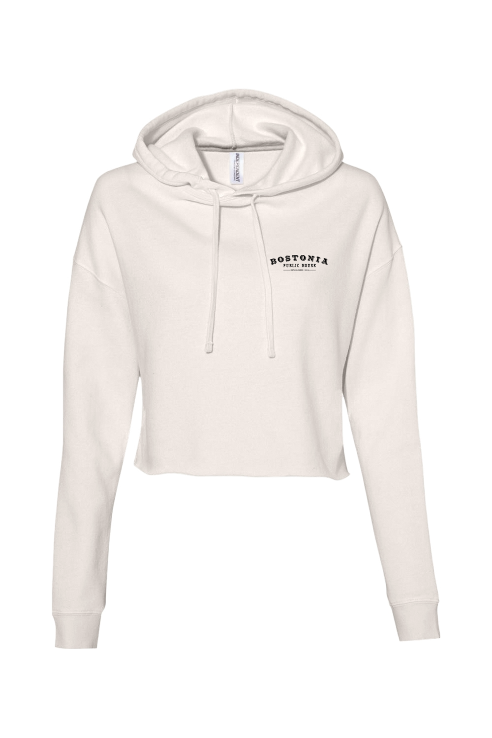 Bostonia Women’s Cropped Hooded Sweatshirt