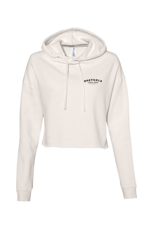 Bostonia Women’s Cropped Hooded Sweatshirt