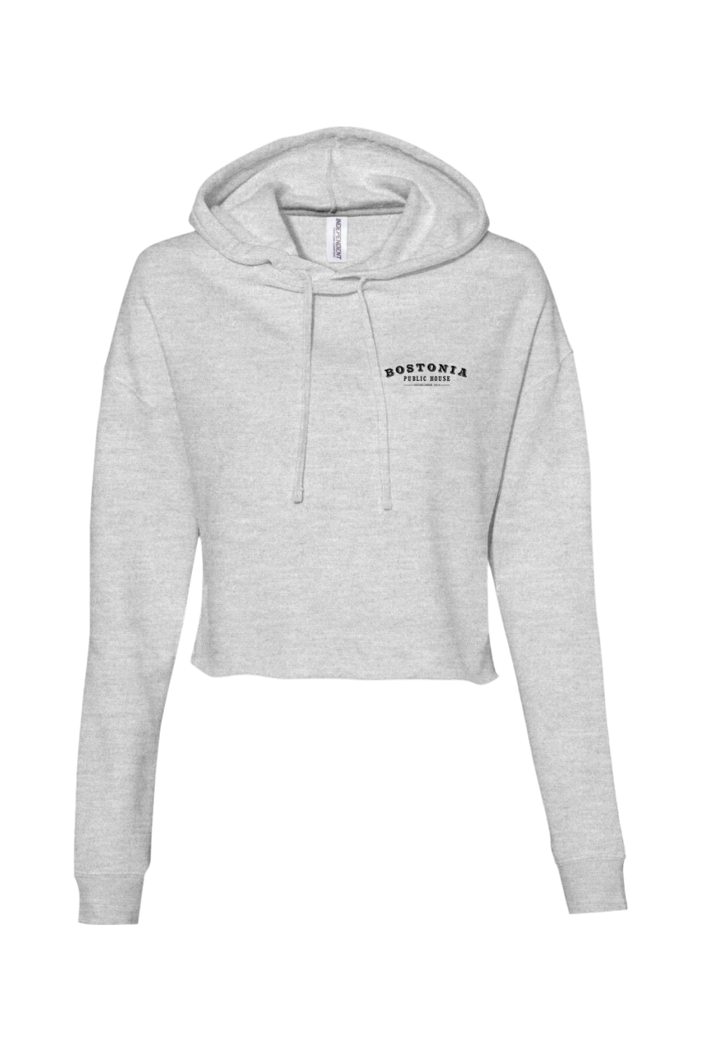 Bostonia Women’s Cropped Hooded Sweatshirt