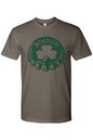 Boston Lucky Shamrock Cap Unisex Cotton T-Shirt