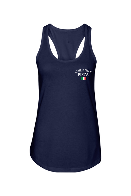 Emiliano's Pizza Ladies Racerback Tank