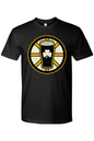 Beer, Hockey, Black & Gold 100% Cotton T-Shirt - Unisex