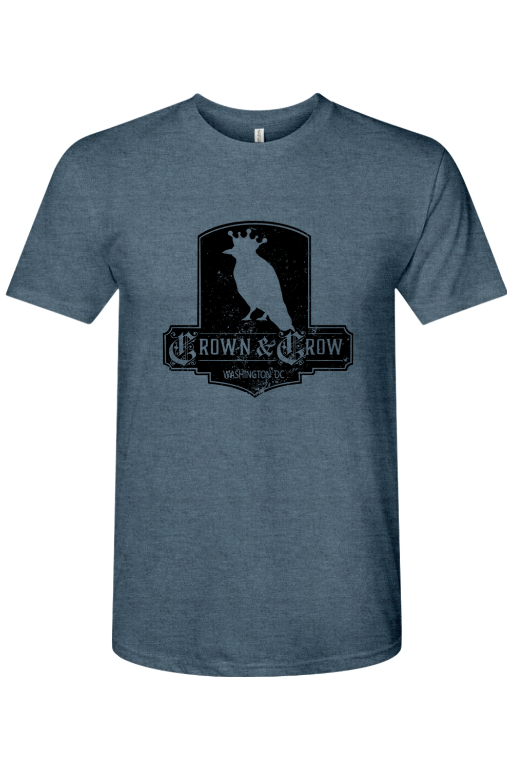 Crown & Crow Unisex Tri-Blend Crew Tee